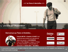 Tablet Screenshot of pianoabretelles.fr